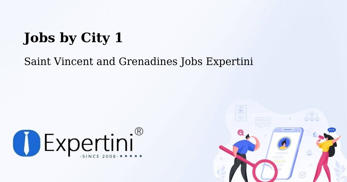 City Jobs in Saint Vincent and Grenadines - Expertini
